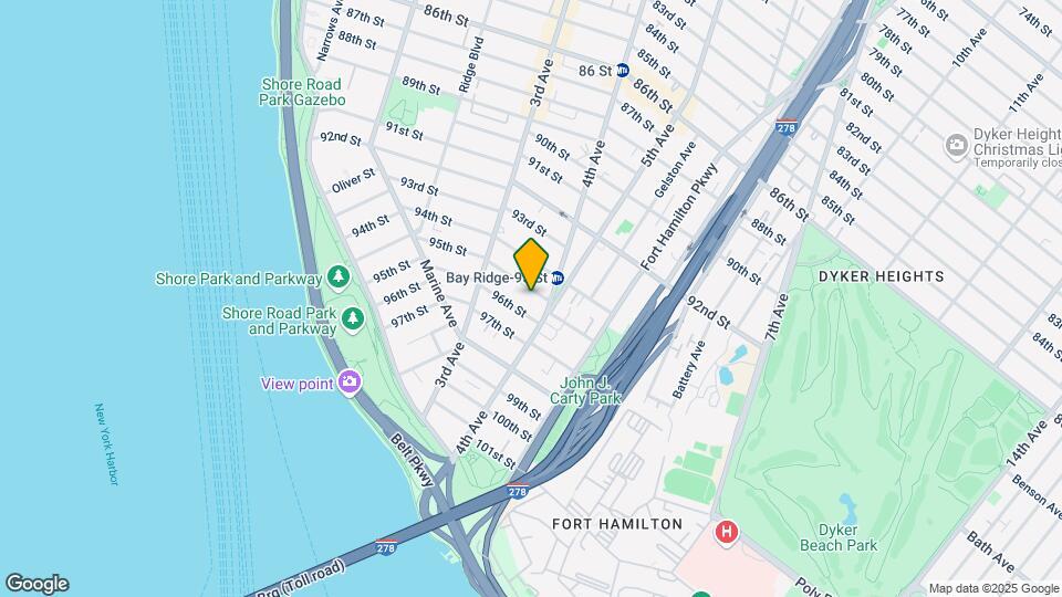 364 95th St Map and Location Details
