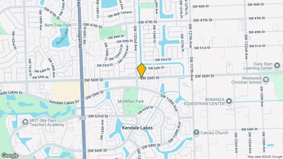 13131 SW 56th Terrace Map and Location Details