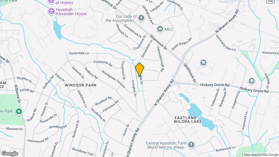 4024 Abbeydale Dr Map and Location Details