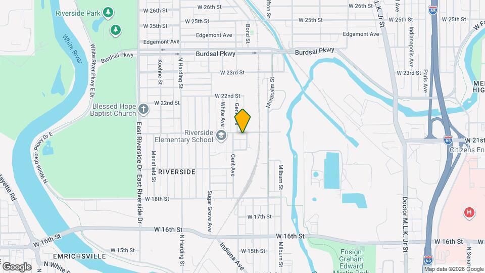 1137 W 21st St, Unit 1 Mapa y Detalles de la Ubicación