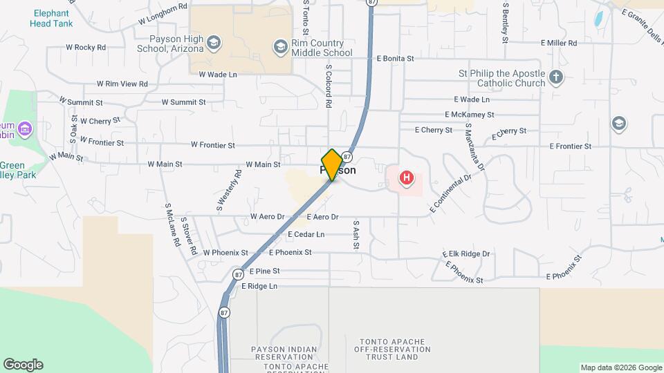 807 S Beeline Hwy Map and Location Details