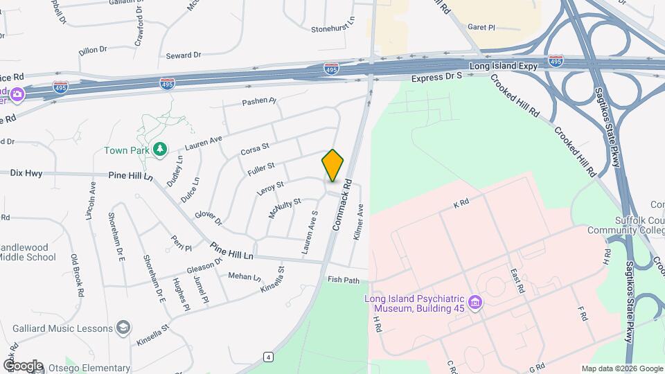 4 Lauren Ave Map and Location Details