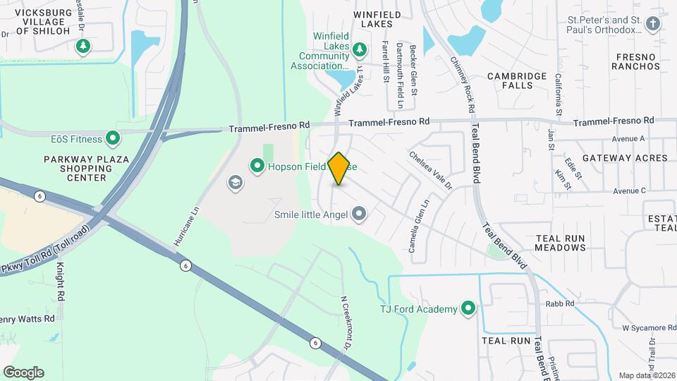 2511 Orchard Run Way Map and Location Details