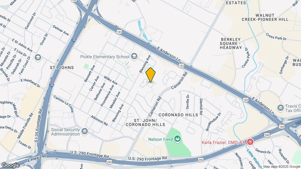 Cameron Villas Mapa y Detalles de la Ubicación