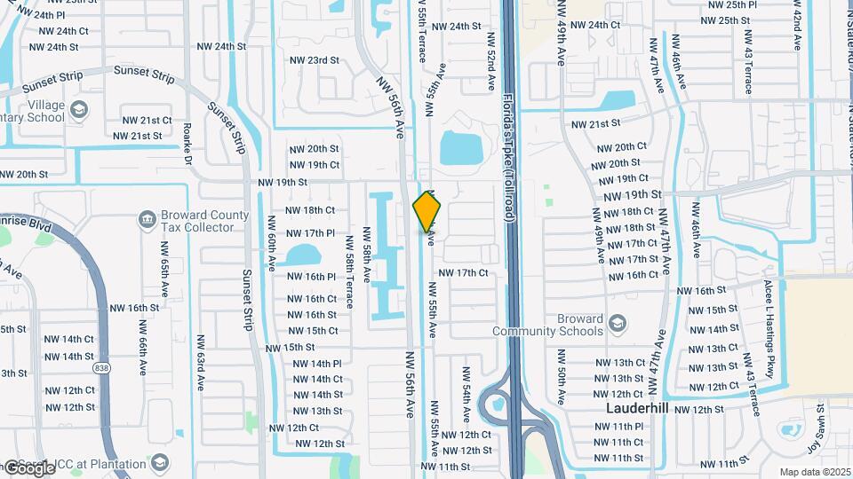 1795 NW 55th Ave Map and Location Details