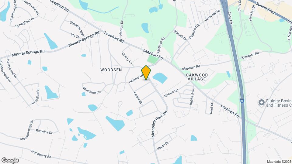 604 Melton St Map and Location Details