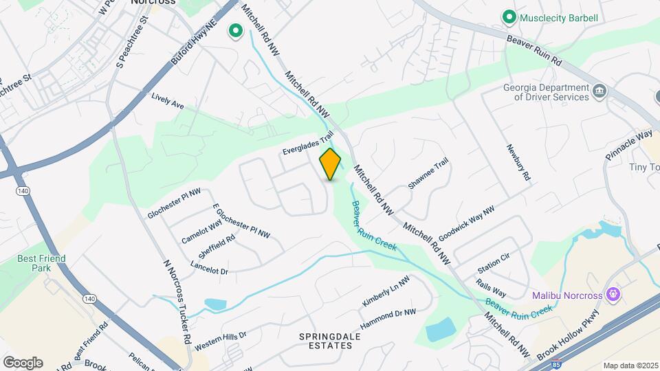 2271 Marshes Glenn Dr NW Map and Location Details