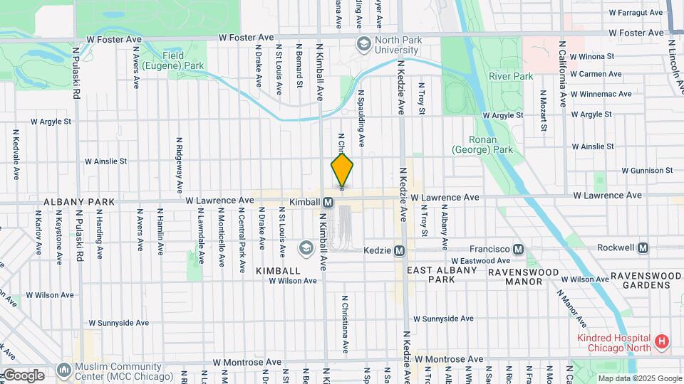 4810 N Christiana Ave Map and Location Details