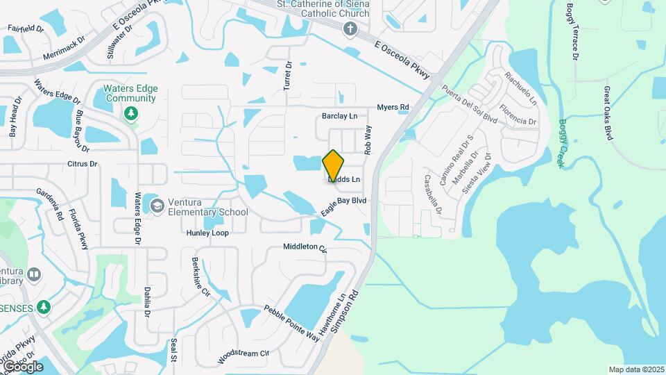 2710 Merrieweather Ln Map and Location Details
