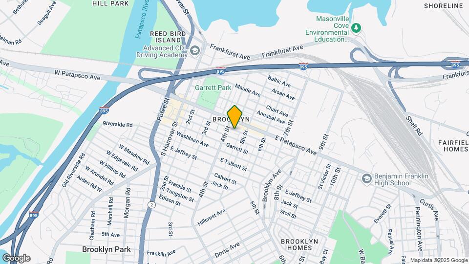 407 Cambria St Map and Location Details