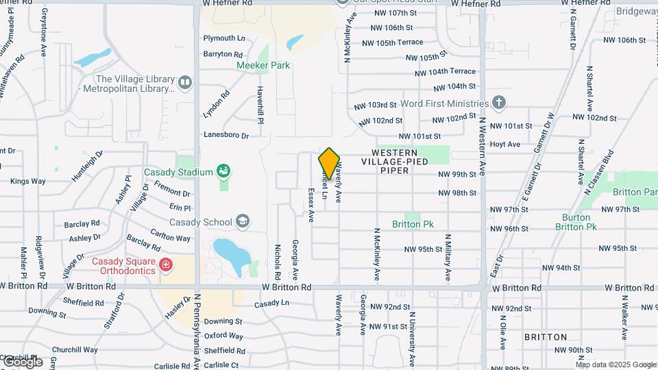 9904 Lancet Ln Map and Location Details