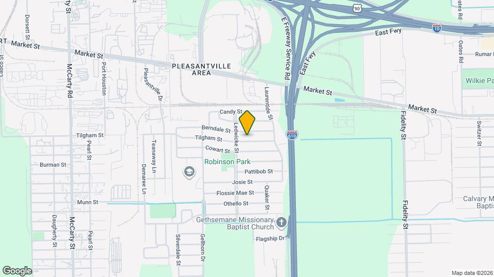 8719 Tilgham St Map and Location Details