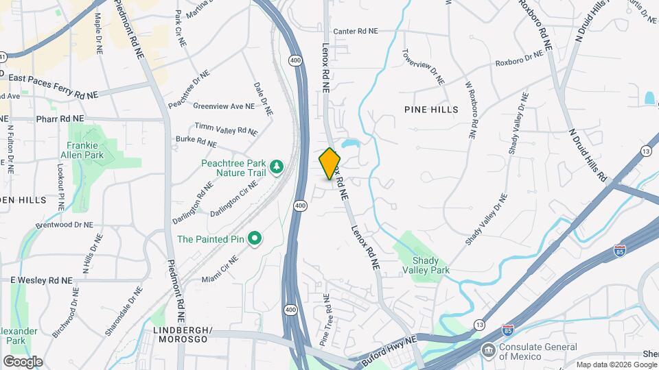 2876 Overlook Way Map and Location Details