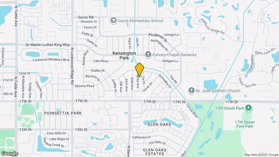 2042 Harley Ave Mapa y Detalles de la Ubicación