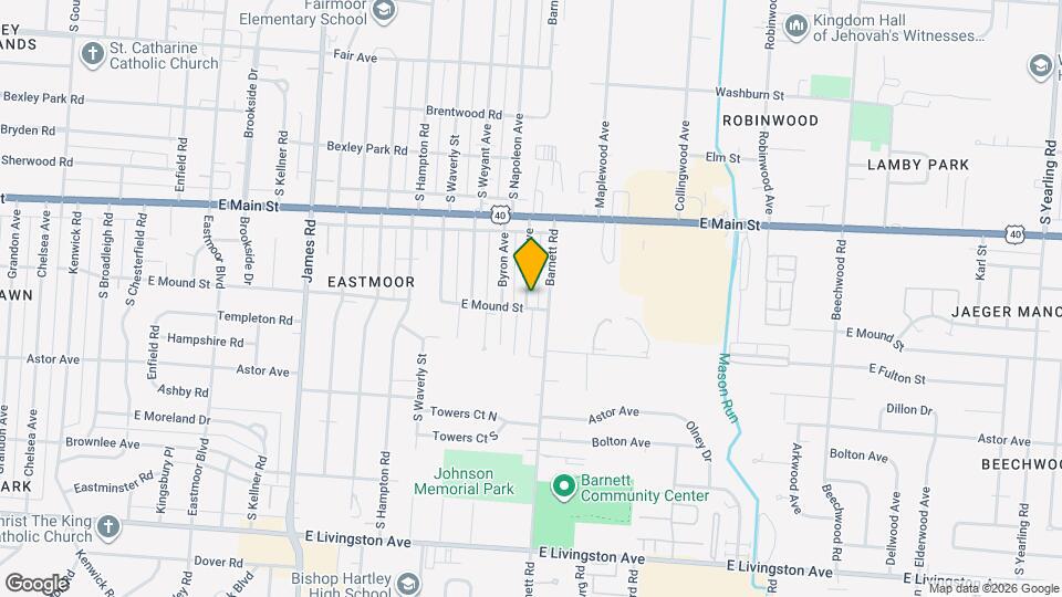 892 Ruby Ave Map and Location Details