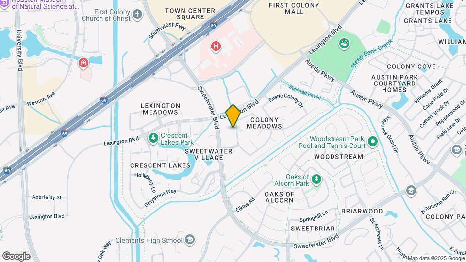 4623 Meadow Green Dr Map and Location Details