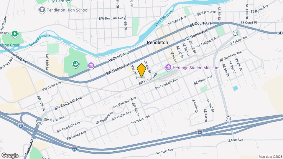 447 SW 5th St Map and Location Details