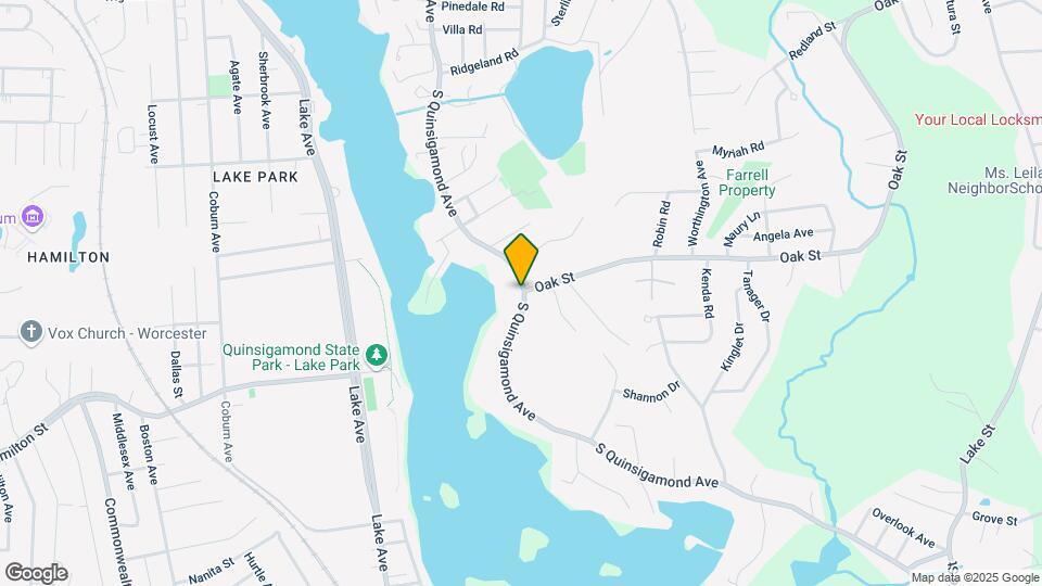 190 S Quinsigamond Ave Map and Location Details