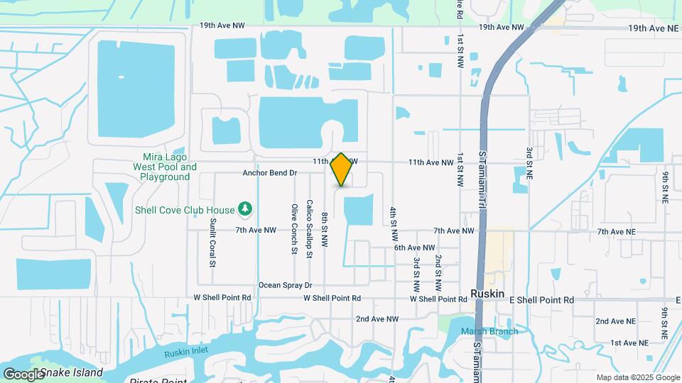 811 Parker Den Dr Map and Location Details