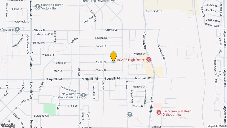 16795 Sholic St Map and Location Details