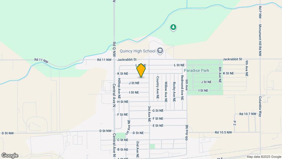 207 J St NE Map and Location Details