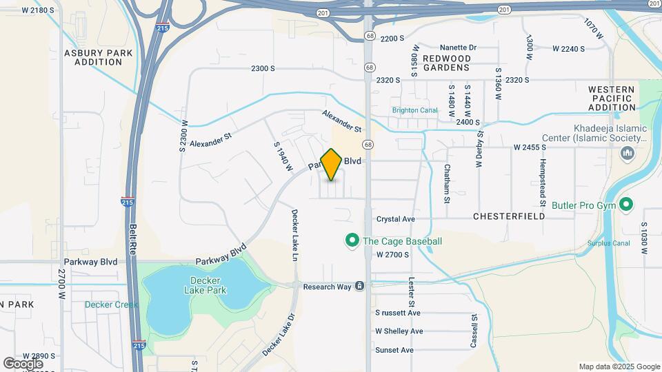 2538 S Lakecrest Dr Map and Location Details
