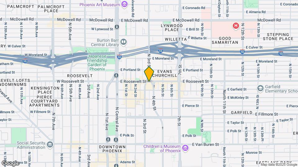 Roosevelt Point Mapa y Detalles de la Ubicación