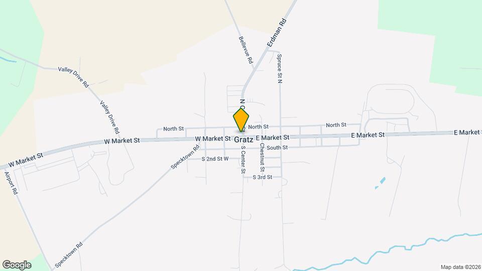 1 W Market St Map and Location Details