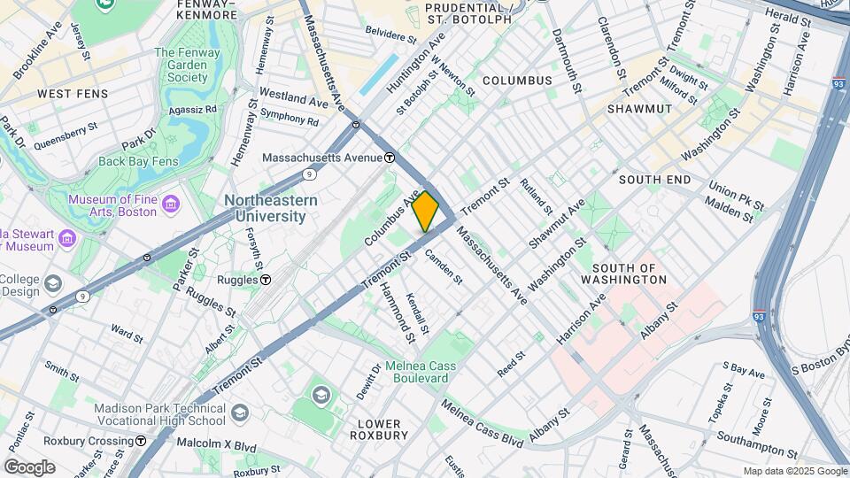 791 Tremont St Map and Location Details