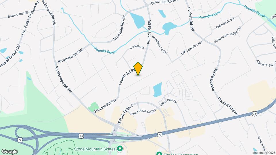 5253 Corinth Dr SW Mapa y Detalles de la Ubicación