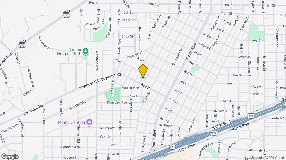 2008 Tilden St Map and Location Details