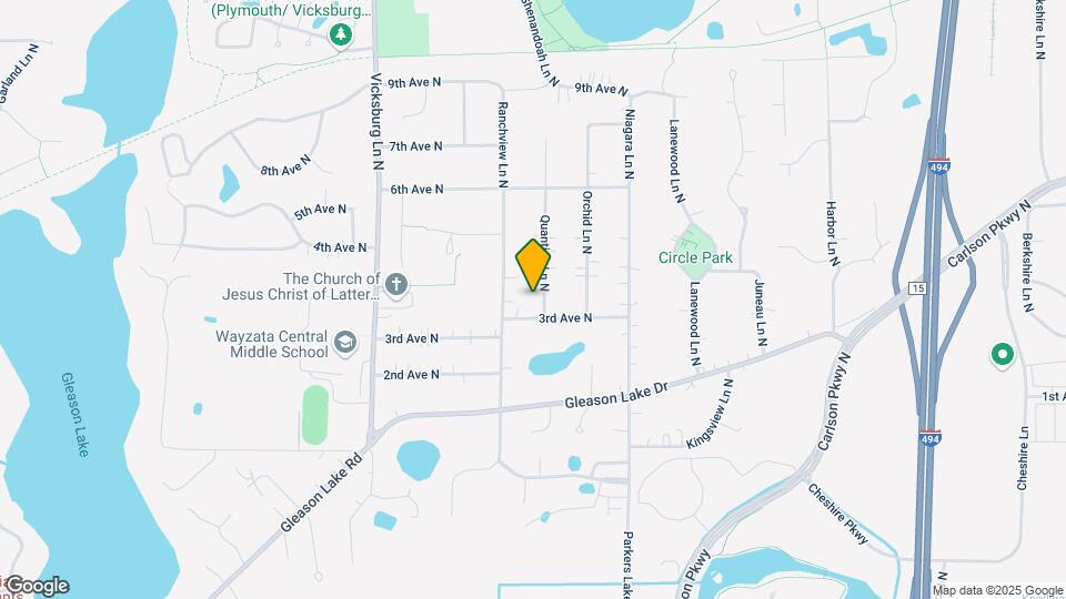 325 Quantico Ln N Map and Location Details
