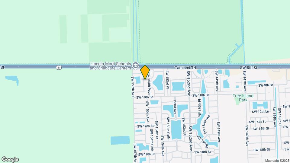 915 SW 155th Ct Map and Location Details