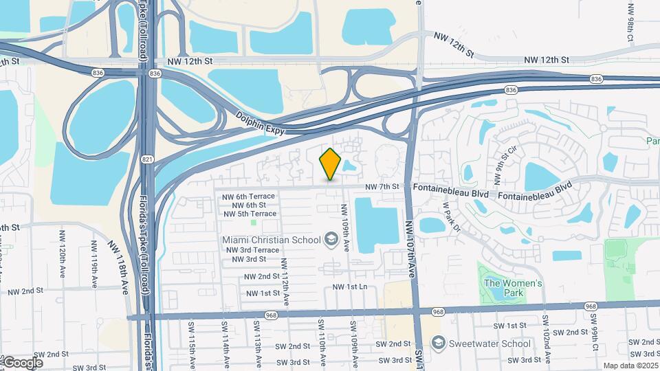 10897 NW 7th St Map and Location Details