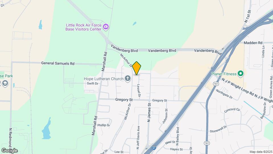 2000 Lessel Dr Map and Location Details