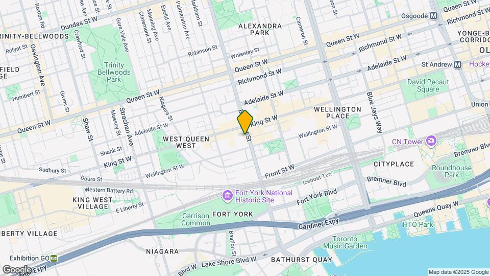 88 Bathurst St Map and Location Details