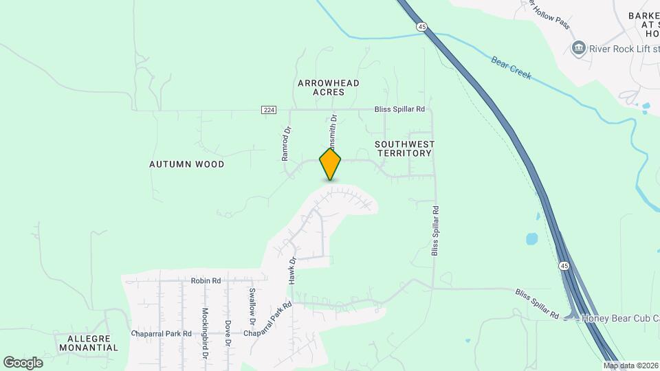 Room in House on Copper Hills Dr Map and Location Details