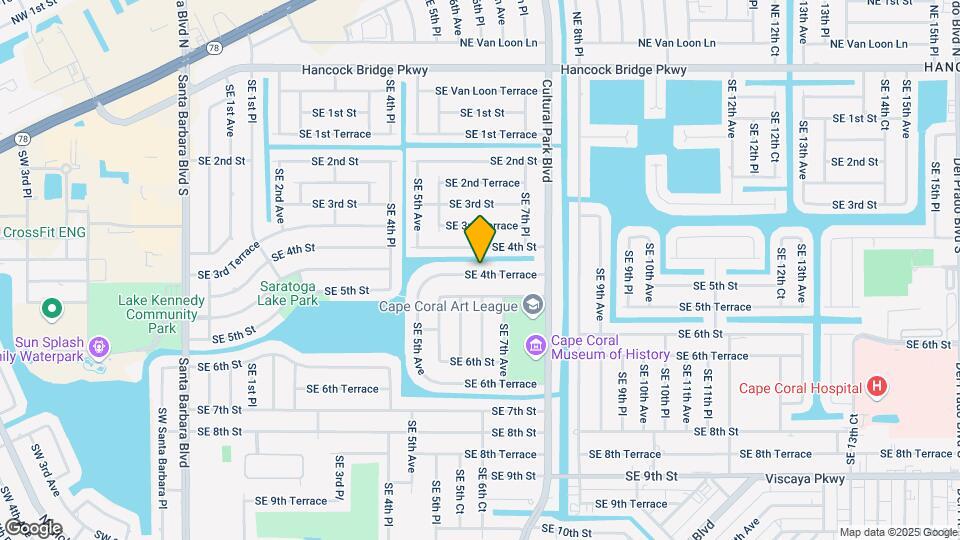 545 SE 4th Ter Map and Location Details