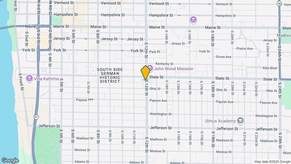 518 S 12th St Mapa y Detalles de la Ubicación