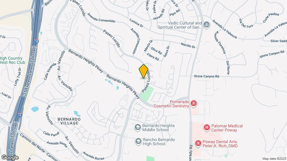 15928 Caminito Aire Puro Map and Location Details