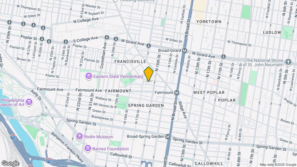 1623 Swain St Mapa y Detalles de la Ubicación