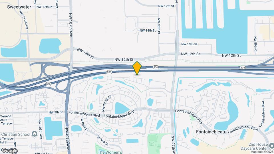 9959 NW 10 Terrace Map and Location Details