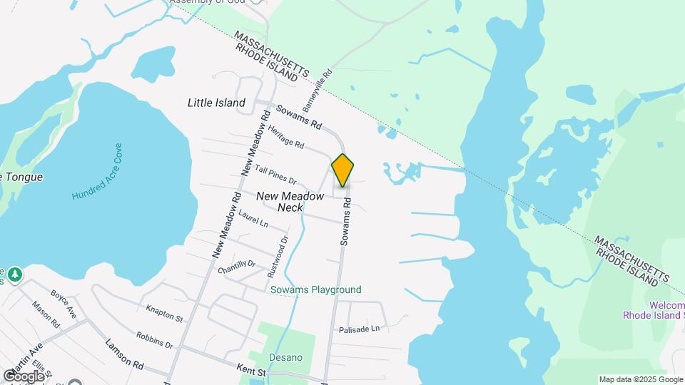 420 Sowams Rd Mapa y Detalles de la Ubicación