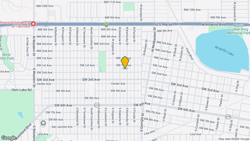 108 S Kentucky St Map and Location Details