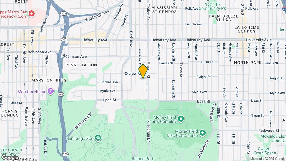 3608 Wilshire Terrace Map and Location Details