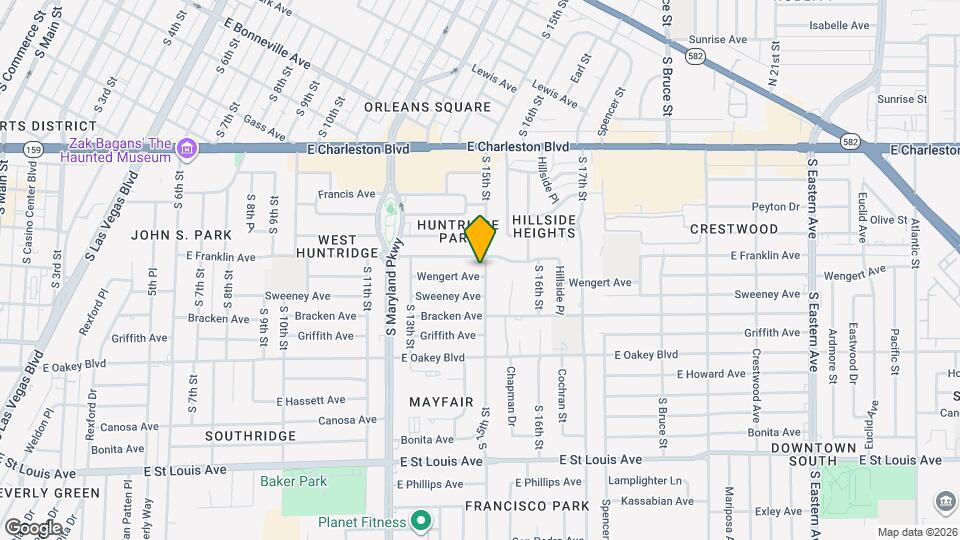 1312 S 15th St Map and Location Details