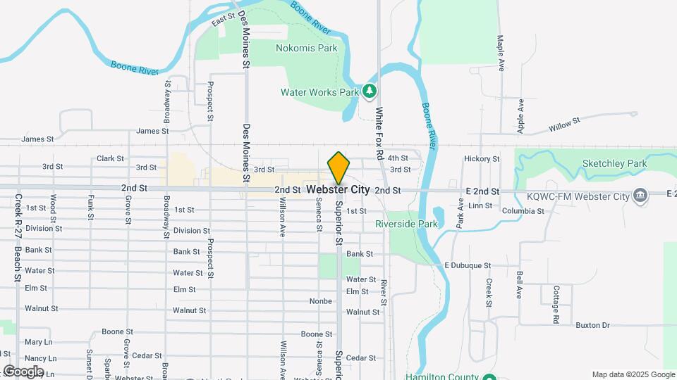 1610 Wilson St Map and Location Details