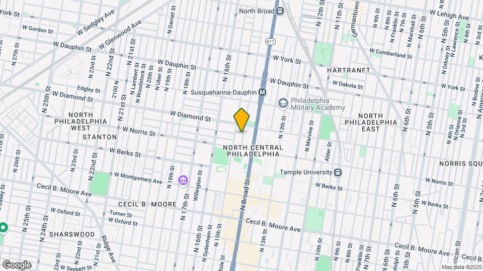 2038 N Carlisle St-Unit -A Mapa y Detalles de la Ubicación