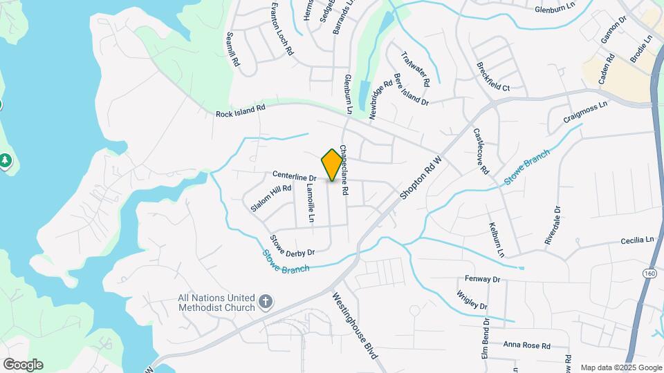 4813 Stowe Derby Dr Map and Location Details