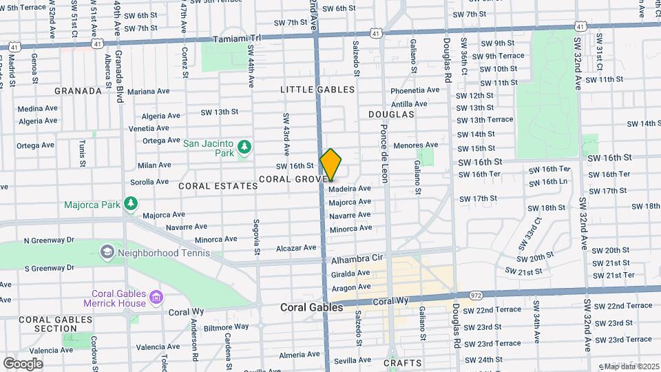 335-341 Madeira Ave Map and Location Details